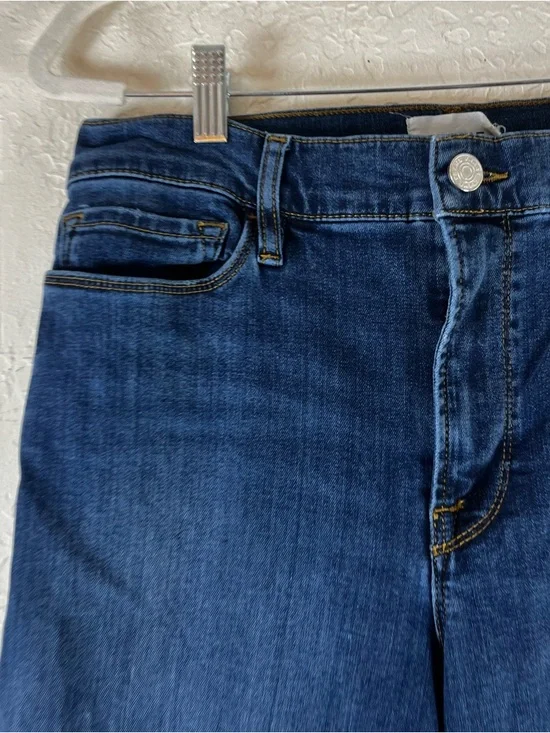 Frame High Rise Le Palazzo Wide Leg Jeans in Orlena - Picture 5 of 15